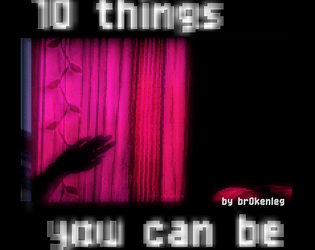 a hand upon a pink curtain